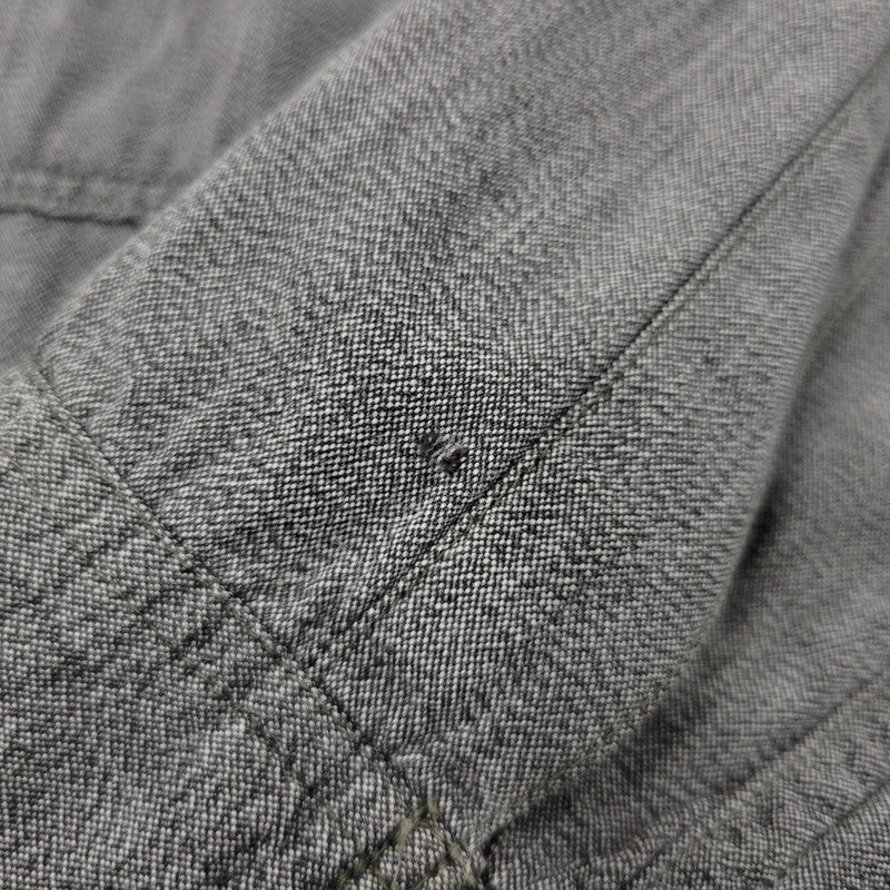 【中古品】【メンズ】 THE EIGHT HOUR UNION エイトアワーユニオン WORK SHIRT ワークシャツ 長袖 146-260602-as-28-izu サイズ：15-15 1/2 カラー：グレー 万代Net店