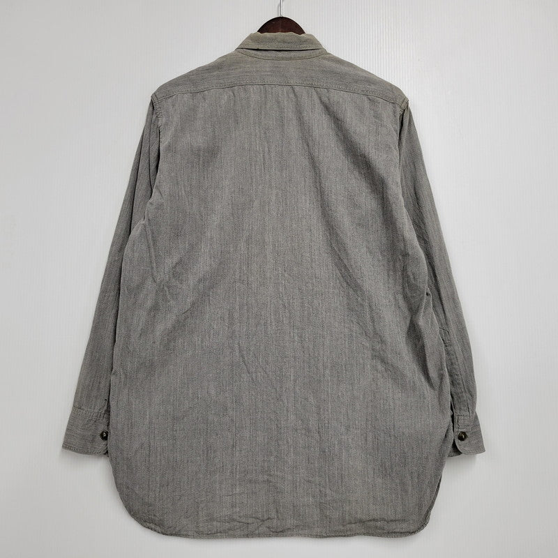 【中古品】【メンズ】 THE EIGHT HOUR UNION エイトアワーユニオン WORK SHIRT ワークシャツ 長袖 146-260602-as-28-izu サイズ：15-15 1/2 カラー：グレー 万代Net店