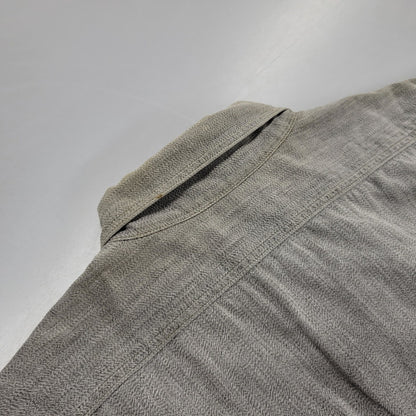 【中古品】【メンズ】 THE EIGHT HOUR UNION エイトアワーユニオン WORK SHIRT ワークシャツ 長袖 146-260602-as-28-izu サイズ：15-15 1/2 カラー：グレー 万代Net店