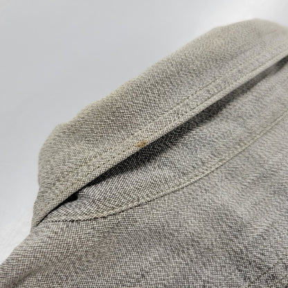 【中古品】【メンズ】 THE EIGHT HOUR UNION エイトアワーユニオン WORK SHIRT ワークシャツ 長袖 146-260602-as-28-izu サイズ：15-15 1/2 カラー：グレー 万代Net店
