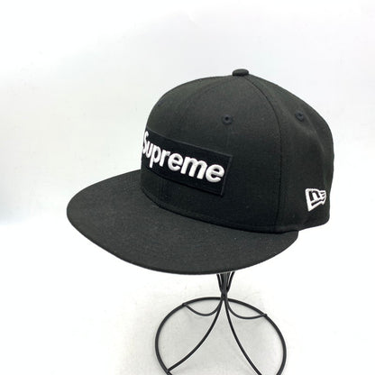 【中古品】【メンズ】 SUPREME シュプリーム ×MLB エムエルビー× NEW ERA ニュー エラ TEAMS BOX LOGO CHICAGO WHITE SOX ティームズ・ボックス ロゴ シカゴ ホワイト ソックス キャップ 帽子 185-260531-ya-04-izu サイズ：7 1/4（57.7cm） カラー：BLACK 万代Net店