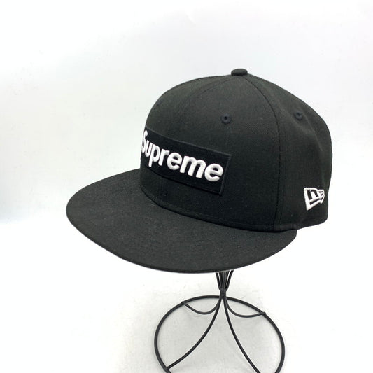 【中古品】【メンズ】 SUPREME シュプリーム ×MLB エムエルビー× NEW ERA ニュー エラ TEAMS BOX LOGO CHICAGO WHITE SOX ティームズ・ボックス ロゴ シカゴ ホワイト ソックス キャップ 帽子 185-260531-ya-04-izu サイズ：7 1/4（57.7cm） カラー：BLACK 万代Net店