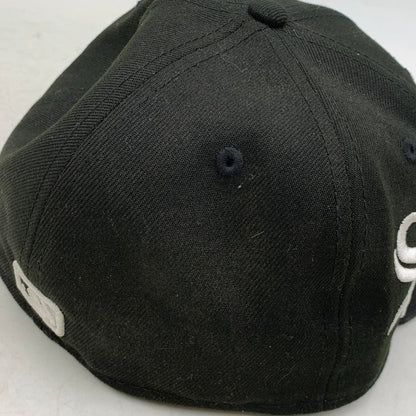 【中古品】【メンズ】 SUPREME シュプリーム ×MLB エムエルビー× NEW ERA ニュー エラ TEAMS BOX LOGO CHICAGO WHITE SOX ティームズ・ボックス ロゴ シカゴ ホワイト ソックス キャップ 帽子 185-260531-ya-04-izu サイズ：7 1/4（57.7cm） カラー：BLACK 万代Net店