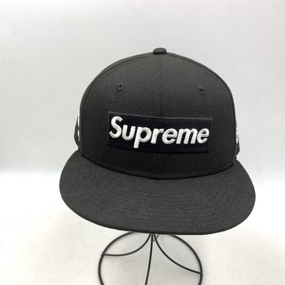 【中古品】【メンズ】 SUPREME シュプリーム ×MLB エムエルビー× NEW ERA ニュー エラ TEAMS BOX LOGO CHICAGO WHITE SOX ティームズ・ボックス ロゴ シカゴ ホワイト ソックス キャップ 帽子 185-260531-ya-04-izu サイズ：7 1/4（57.7cm） カラー：BLACK 万代Net店