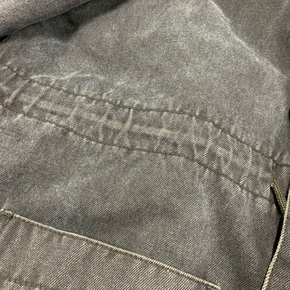 【中古品】【メンズ】 CORNICHE コーニッシュ 90S HOODED OVER SIZE DENIM JACKET フーデッド オーバーサイズ デニムジャケット アウター 146-260531-ya-08-izu サイズ：M カラー：BLACK 万代Net店