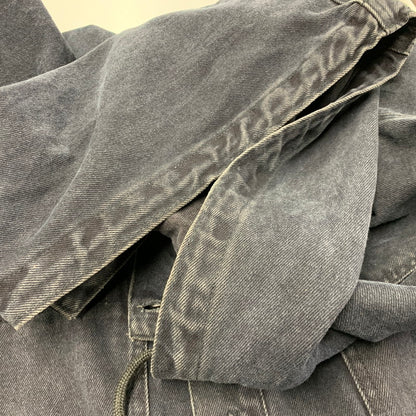 【中古品】【メンズ】 CORNICHE コーニッシュ 90S HOODED OVER SIZE DENIM JACKET フーデッド オーバーサイズ デニムジャケット アウター 146-260531-ya-08-izu サイズ：M カラー：BLACK 万代Net店