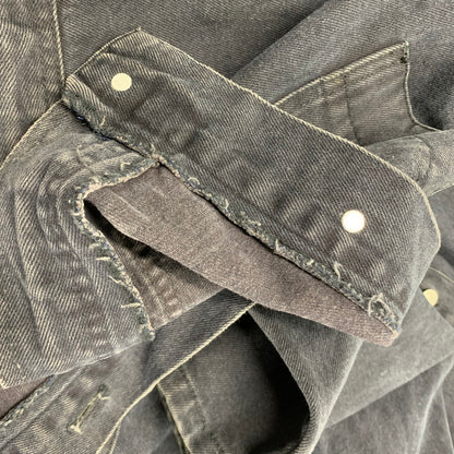 【中古品】【メンズ】 CORNICHE コーニッシュ 90S HOODED OVER SIZE DENIM JACKET フーデッド オーバーサイズ デニムジャケット アウター 146-260531-ya-08-izu サイズ：M カラー：BLACK 万代Net店