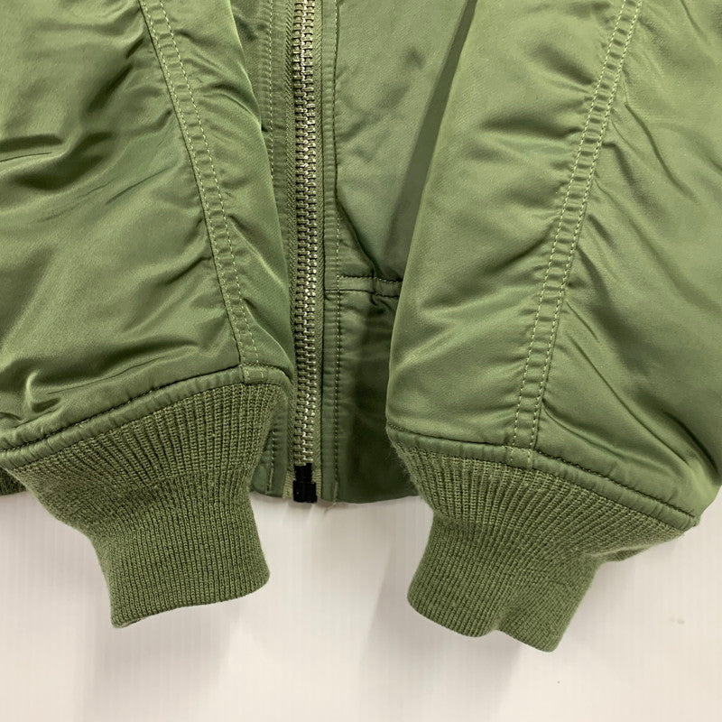 【中古品】【メンズ】 ALPHA INDUSTRIES アルファ インダストリーズ 20004-203 MA-1 FLIGHT JACKET フライト ジャケット アウター 145-260531-ya-09-izu サイズ：S カラー：カーキ×オレンジ 万代Net店
