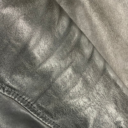 【中古品】【メンズ】 GAP ギャップ FA14 COW LEATHER BOMBER JACKET カウ レザー ボンバー ジャケット アウター 147-260531-ya-10-izu サイズ：M カラー：BLACK 万代Net店