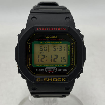 【中古品】【メンズ/レディース】 G-SHOCK ジーショック DW-5600TMN-1JR DIGITAL QUARTZ MANEKINEKO デジタル クォーツ 招き猫 時計 196-260531-kh-05-izu サイズ：48.9 × 42.8 × 13.4 mm カラー：ブラック 万代Net店