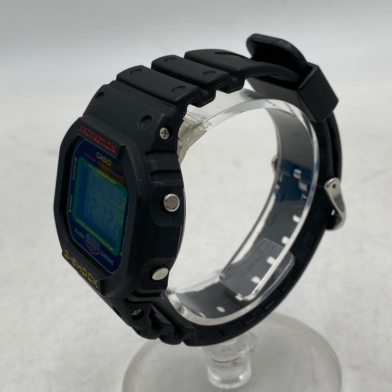 【中古品】【メンズ/レディース】 G-SHOCK ジーショック DW-5600TMN-1JR DIGITAL QUARTZ MANEKINEKO デジタル クォーツ 招き猫 時計 196-260531-kh-05-izu サイズ：48.9 × 42.8 × 13.4 mm カラー：ブラック 万代Net店