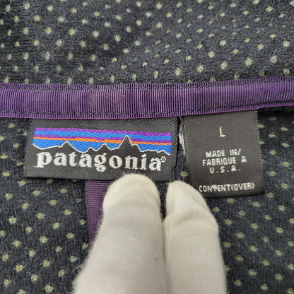 【中古品】【メンズ】 patagonia パタゴニア RETRO CARDIGAN レトロ カーディガン USA製 144-260601-as-13-izu サイズ：L カラー：SEAGREEN 万代Net店