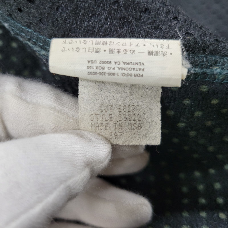 【中古品】【メンズ】 patagonia パタゴニア RETRO CARDIGAN レトロ カーディガン USA製 144-260601-as-13-izu サイズ：L カラー：SEAGREEN 万代Net店