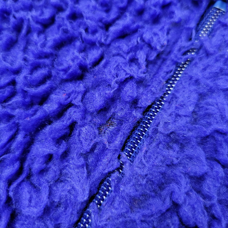 【現状渡し品】【メンズ】 patagonia パタゴニア CLASSIC RETRO CARDIGAN クラシックレトロカーディガン USA製 144-260601-as-14-izu サイズ：L カラー：ブルー×レッド 万代Net店