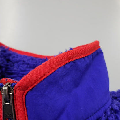【現状渡し品】【メンズ】 patagonia パタゴニア CLASSIC RETRO CARDIGAN クラシックレトロカーディガン USA製 144-260601-as-14-izu サイズ：L カラー：ブルー×レッド 万代Net店