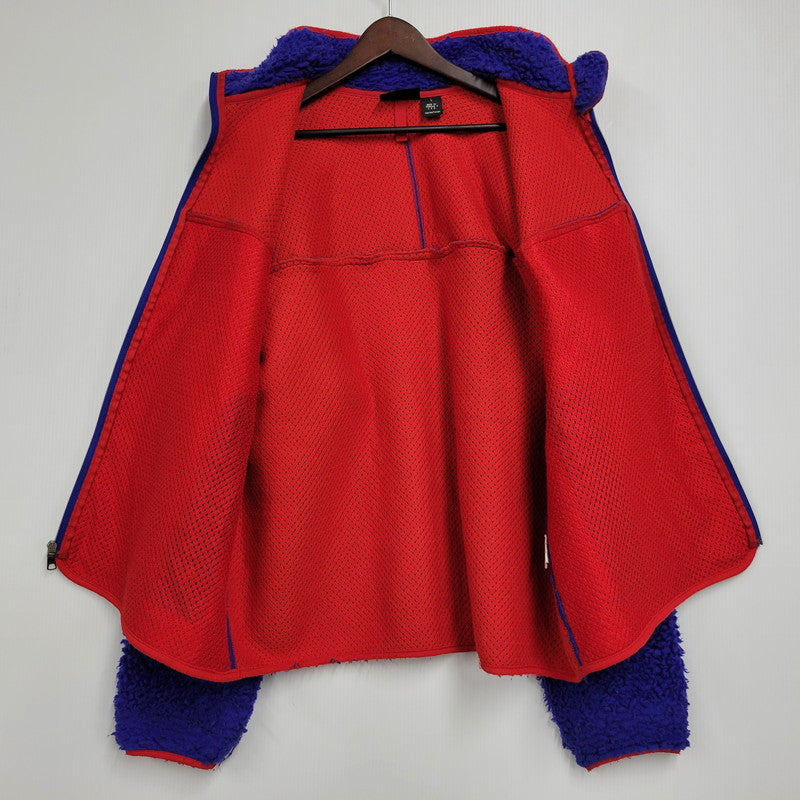 【現状渡し品】【メンズ】 patagonia パタゴニア CLASSIC RETRO CARDIGAN クラシックレトロカーディガン USA製 144-260601-as-14-izu サイズ：L カラー：ブルー×レッド 万代Net店