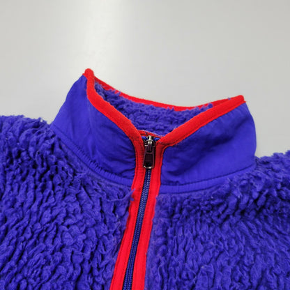 【現状渡し品】【メンズ】 patagonia パタゴニア CLASSIC RETRO CARDIGAN クラシックレトロカーディガン USA製 144-260601-as-14-izu サイズ：L カラー：ブルー×レッド 万代Net店