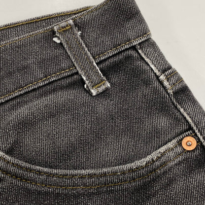 【中古品】【メンズ】 LEVI'S リーバイス 517-0259 刻印515 USA製 99年製造 先染め 90’S 517 BOOTSCUT DENIM PANTS ブーツカット デニム パンツ ボトムス ズボン 157-260604-cs-09-izu サイズ：W33 L30 カラー：ブラック 万代Net店