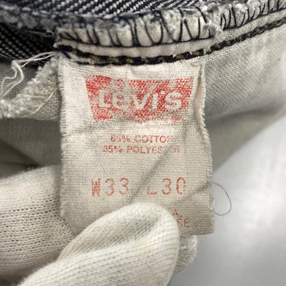 【中古品】【メンズ】 LEVI'S リーバイス 517-0259 刻印515 USA製 99年製造 先染め 90’S 517 BOOTSCUT DENIM PANTS ブーツカット デニム パンツ ボトムス ズボン 157-260604-cs-09-izu サイズ：W33 L30 カラー：ブラック 万代Net店