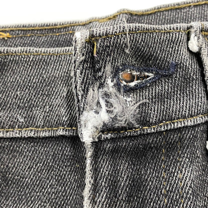 【中古品】【メンズ】 LEVI'S リーバイス 517-0259 刻印515 USA製 99年製造 先染め 90’S 517 BOOTSCUT DENIM PANTS ブーツカット デニム パンツ ボトムス ズボン 157-260604-cs-09-izu サイズ：W33 L30 カラー：ブラック 万代Net店