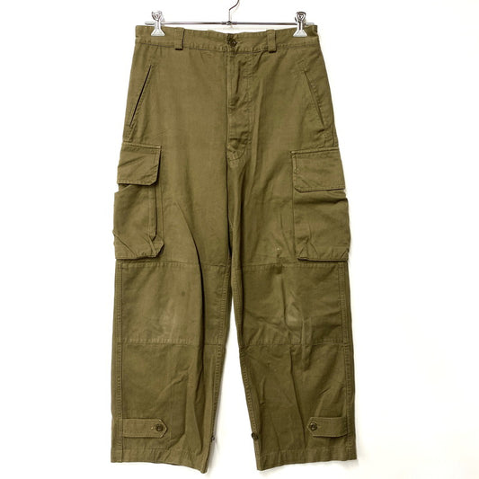 【中古品】【メンズ】 FRENCH ARMY フレンチアーミー 後期型 M-47 CARGO PANTS カーゴ パンツ ボトムス ズボン 157-260603-cs-13-izu サイズ：43 カラー：カーキ 万代Net店