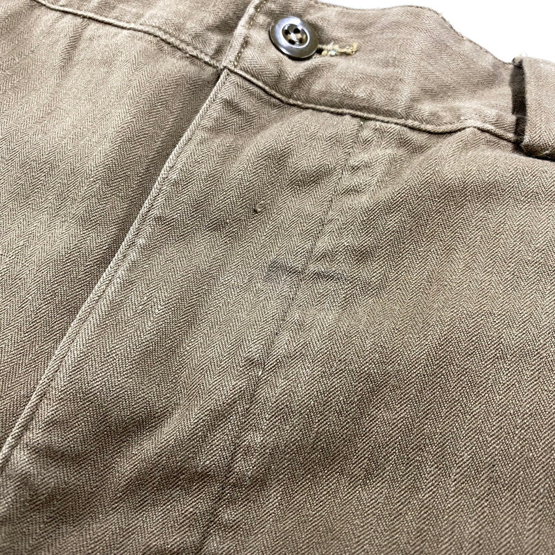 【中古品】【メンズ】 FRENCH ARMY フレンチアーミー 後期型 M-47 CARGO PANTS カーゴ パンツ ボトムス ズボン 157-260603-cs-13-izu サイズ：43 カラー：カーキ 万代Net店