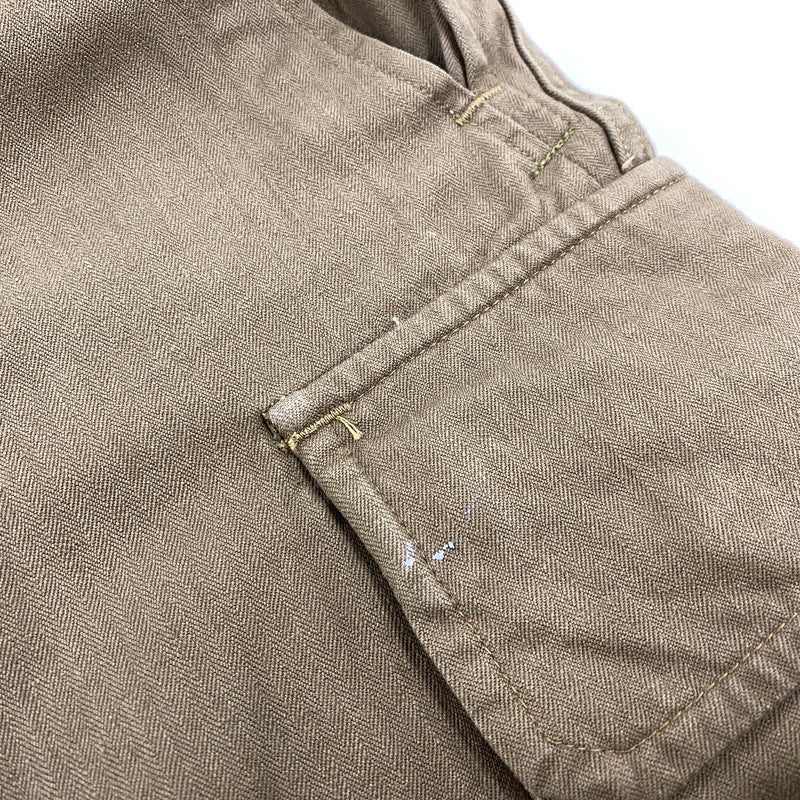 【中古品】【メンズ】 FRENCH ARMY フレンチアーミー 後期型 M-47 CARGO PANTS カーゴ パンツ ボトムス ズボン 157-260603-cs-13-izu サイズ：43 カラー：カーキ 万代Net店
