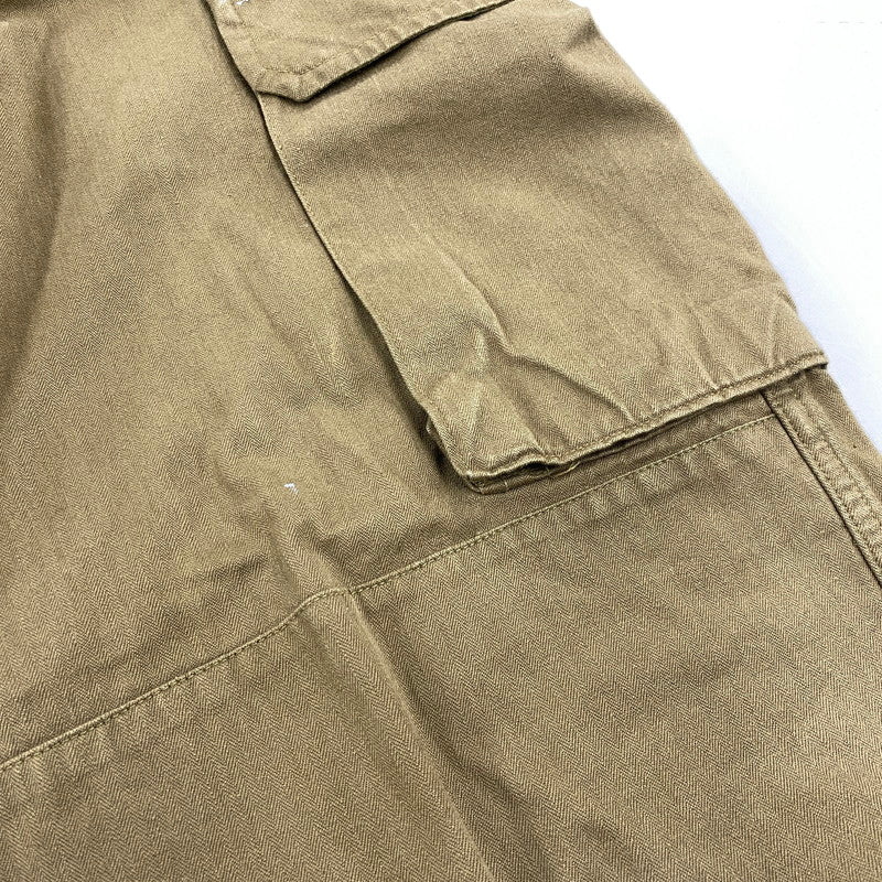 【中古品】【メンズ】 FRENCH ARMY フレンチアーミー 後期型 M-47 CARGO PANTS カーゴ パンツ ボトムス ズボン 157-260603-cs-13-izu サイズ：43 カラー：カーキ 万代Net店