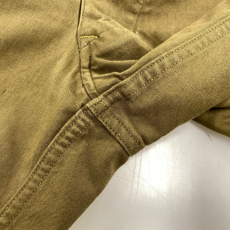 【中古品】【メンズ】 FRENCH ARMY フレンチアーミー 後期型 M-47 CARGO PANTS カーゴ パンツ ボトムス ズボン 157-260603-cs-13-izu サイズ：43 カラー：カーキ 万代Net店