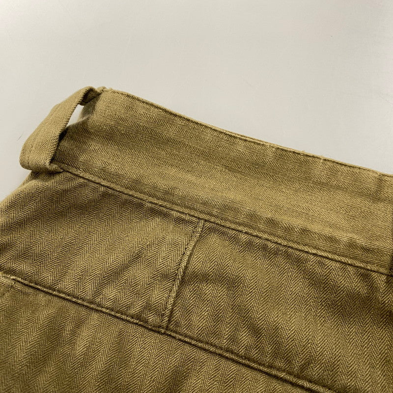 【中古品】【メンズ】 FRENCH ARMY フレンチアーミー 後期型 M-47 CARGO PANTS カーゴ パンツ ボトムス ズボン 157-260603-cs-13-izu サイズ：43 カラー：カーキ 万代Net店
