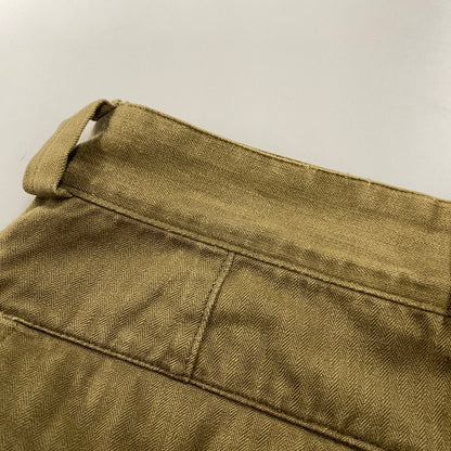 【中古品】【メンズ】 FRENCH ARMY フレンチアーミー 後期型 M-47 CARGO PANTS カーゴ パンツ ボトムス ズボン 157-260603-cs-13-izu サイズ：43 カラー：カーキ 万代Net店