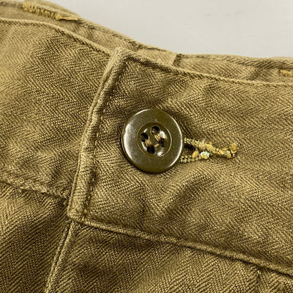 【中古品】【メンズ】 FRENCH ARMY フレンチアーミー 後期型 M-47 CARGO PANTS カーゴ パンツ ボトムス ズボン 157-260603-cs-13-izu サイズ：43 カラー：カーキ 万代Net店