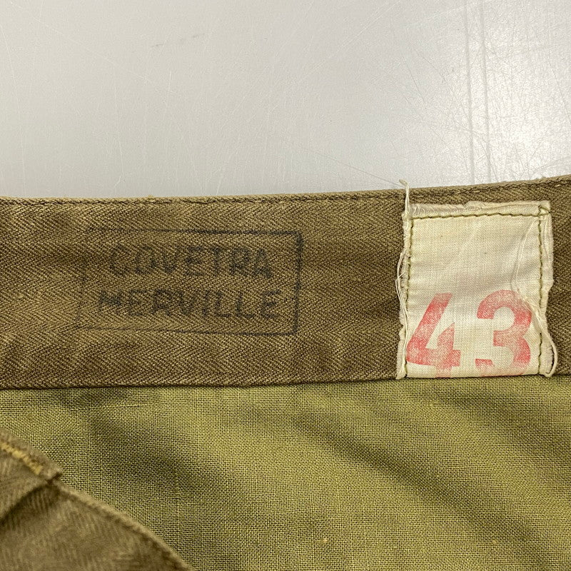 【中古品】【メンズ】 FRENCH ARMY フレンチアーミー 後期型 M-47 CARGO PANTS カーゴ パンツ ボトムス ズボン 157-260603-cs-13-izu サイズ：43 カラー：カーキ 万代Net店