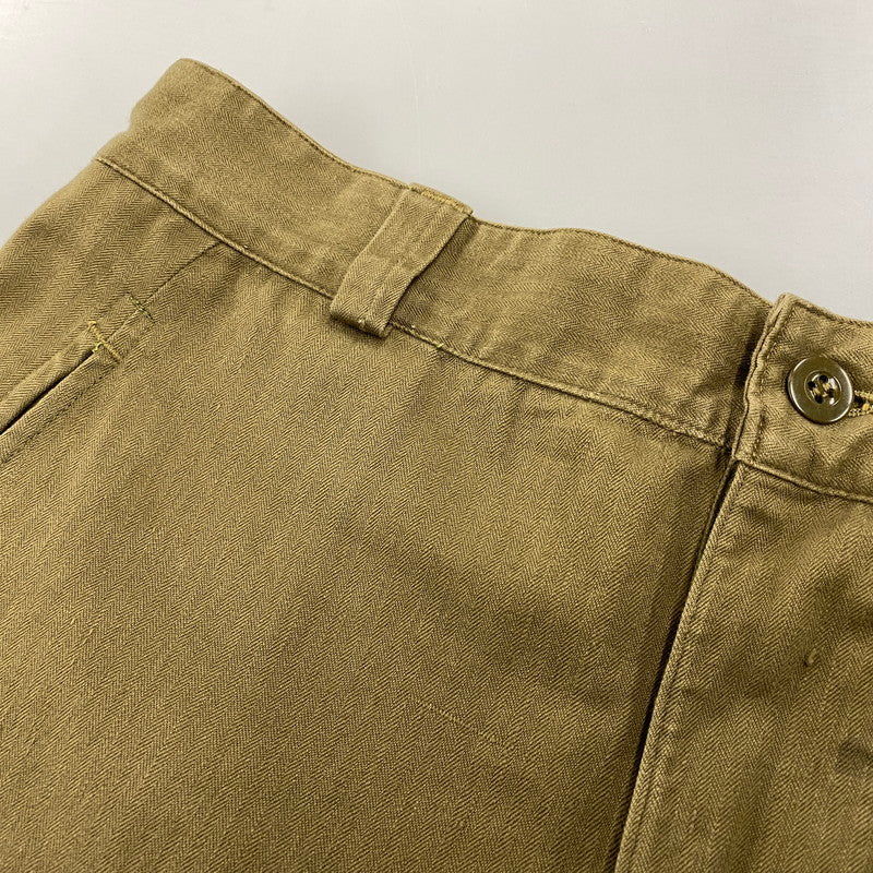 【中古品】【メンズ】 FRENCH ARMY フレンチアーミー 後期型 M-47 CARGO PANTS カーゴ パンツ ボトムス ズボン 157-260603-cs-13-izu サイズ：43 カラー：カーキ 万代Net店