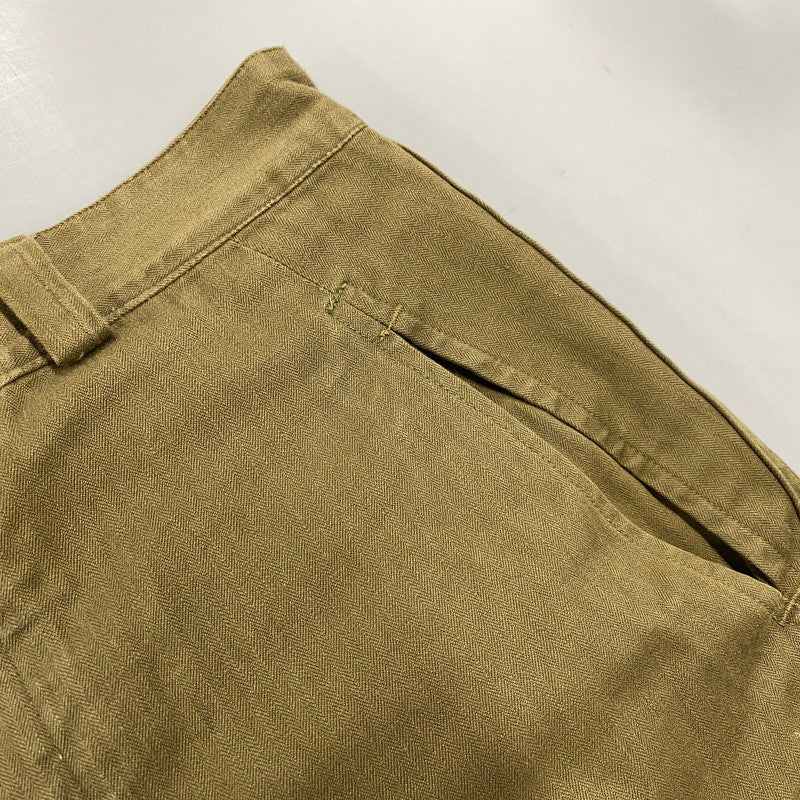 【中古品】【メンズ】 FRENCH ARMY フレンチアーミー 後期型 M-47 CARGO PANTS カーゴ パンツ ボトムス ズボン 157-260603-cs-13-izu サイズ：43 カラー：カーキ 万代Net店