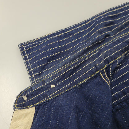 【中古品】【メンズ】 FREEWHEELERS フリーホイーラーズ TRACKWALKER SHIRT トラックウォーカー シャツ 長袖 145-260601-as-08-izu サイズ：14 カラー：ネイビー 万代Net店