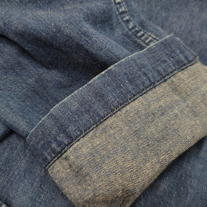 【中古品】【メンズ】 The REAL McCOY'S ザリアルマッコイズ USN STENCIL SHAWL COLLAR DENIM COVERALL JACKET ステンシル ショールカラー デニム カバーオール ジャケット 145-260601-as-11-izu サイズ：38 カラー：インディゴ 万代Net店