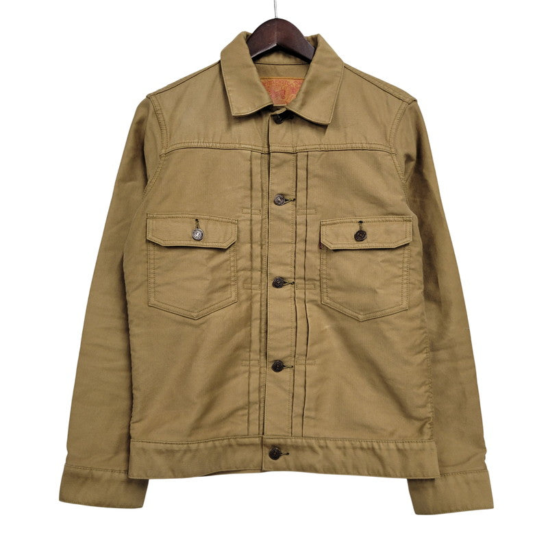 【中古品】【メンズ】 DELUXEWARE デラックスウエア 2ND COLOR JACKET DX402WT セカンド カラー ジャケット 145-260601-as-10-izu サイズ：38 カラー：ブラウン系 万代Net店