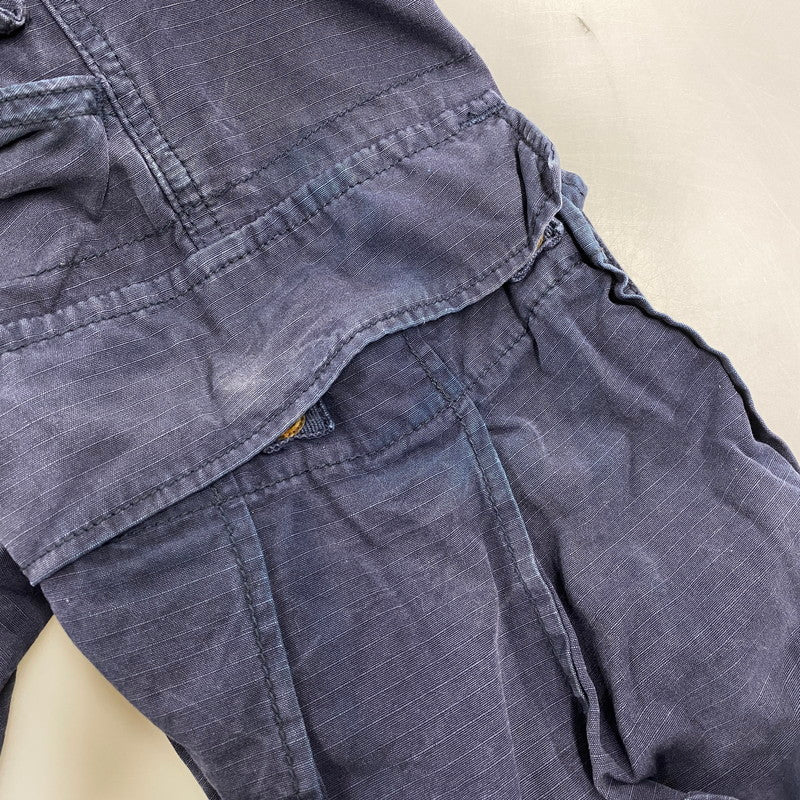 【中古品】【メンズ】 POLO BY RALPH LAUREN ポロバイラルフローレン MIL-J-4883A 357401-1020-C-59 MILITARY GIMMICK CARGO PANTS ミリタリー ギミック カーゴ パンツ ボトムス ズボン 157-260603-cs-14-izu サイズ：28×30 カラー：ネイビー 万代Net店