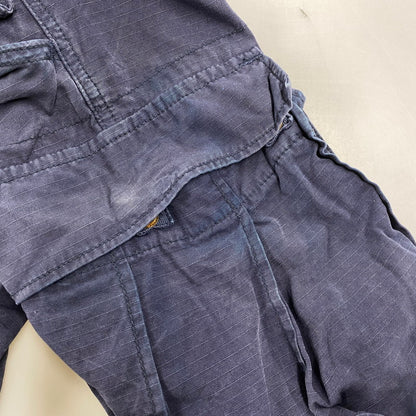 【中古品】【メンズ】 POLO BY RALPH LAUREN ポロバイラルフローレン MIL-J-4883A 357401-1020-C-59 MILITARY GIMMICK CARGO PANTS ミリタリー ギミック カーゴ パンツ ボトムス ズボン 157-260603-cs-14-izu サイズ：28×30 カラー：ネイビー 万代Net店