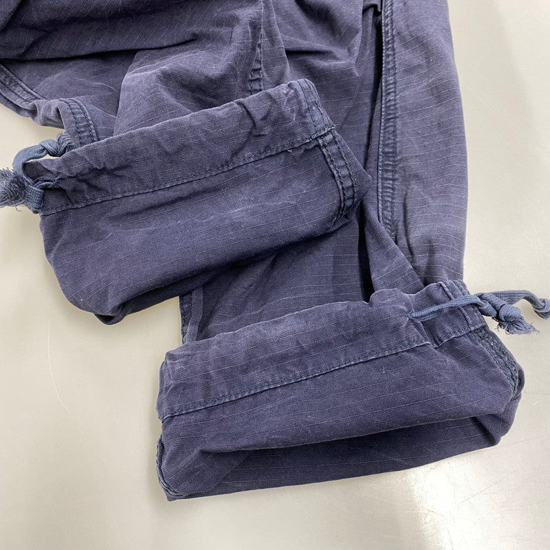 【中古品】【メンズ】 POLO BY RALPH LAUREN ポロバイラルフローレン MIL-J-4883A 357401-1020-C-59 MILITARY GIMMICK CARGO PANTS ミリタリー ギミック カーゴ パンツ ボトムス ズボン 157-260603-cs-14-izu サイズ：28×30 カラー：ネイビー 万代Net店