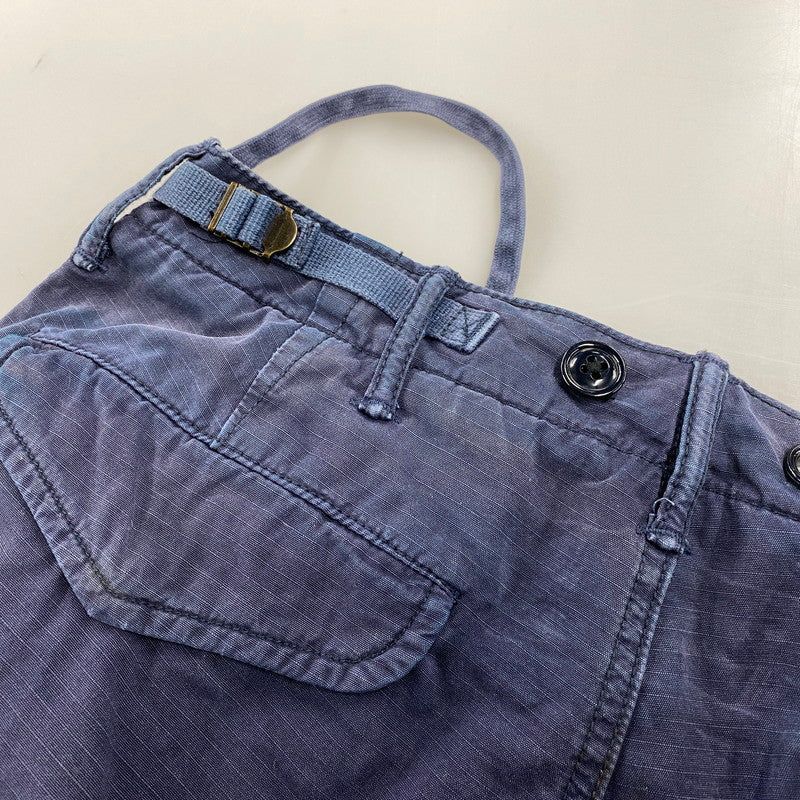 【中古品】【メンズ】 POLO BY RALPH LAUREN ポロバイラルフローレン MIL-J-4883A 357401-1020-C-59 MILITARY GIMMICK CARGO PANTS ミリタリー ギミック カーゴ パンツ ボトムス ズボン 157-260603-cs-14-izu サイズ：28×30 カラー：ネイビー 万代Net店
