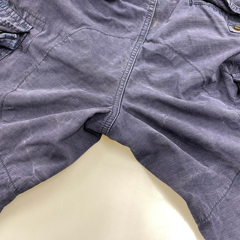 【中古品】【メンズ】 POLO BY RALPH LAUREN ポロバイラルフローレン MIL-J-4883A 357401-1020-C-59 MILITARY GIMMICK CARGO PANTS ミリタリー ギミック カーゴ パンツ ボトムス ズボン 157-260603-cs-14-izu サイズ：28×30 カラー：ネイビー 万代Net店