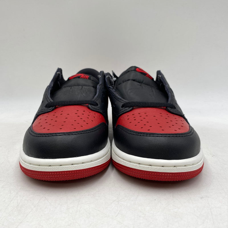 【中古美品】【メンズ】 NIKE ナイキ AIR JORDAN 1 RETRO LOW OG IW6276-001 エア ジョーダン 1 レトロ ロー OG スニーカー 靴 160-260602-as-04-izu サイズ：27cm カラー：BLACK/BLACK-VARSITY RED 万代Net店