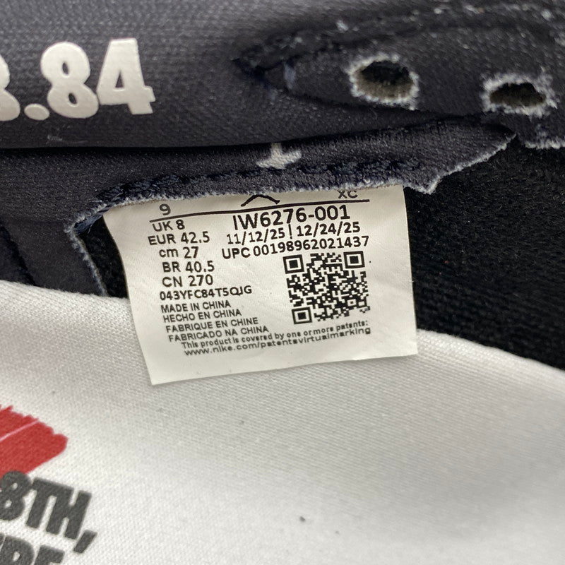 【中古美品】【メンズ】 NIKE ナイキ AIR JORDAN 1 RETRO LOW OG IW6276-001 エア ジョーダン 1 レトロ ロー OG スニーカー 靴 160-260602-as-04-izu サイズ：27cm カラー：BLACK/BLACK-VARSITY RED 万代Net店