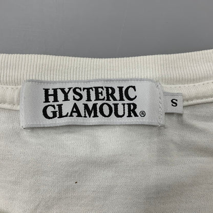 【中古品】【メンズ】 HYSTERIC GLAMOUR ヒステリックグラマー GRAPHIC S S TEE グラフィック ショートスリーブ Tシャツ トップス 半袖 140-260606-ya-07-izu サイズ：S カラー：ホワイト 万代Net店