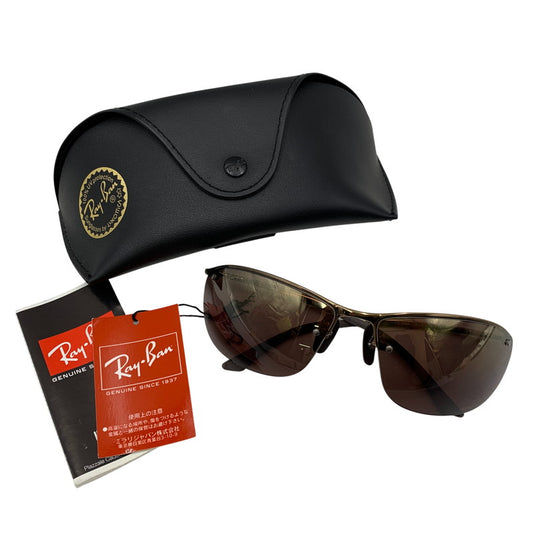 【中古品】【メンズ】 RAYBAN レイバン RB3542 SUNGLASSES サングラス 203-260606-ya-03-izu サイズ：63口15-125 カラー：ブラウン系 万代Net店