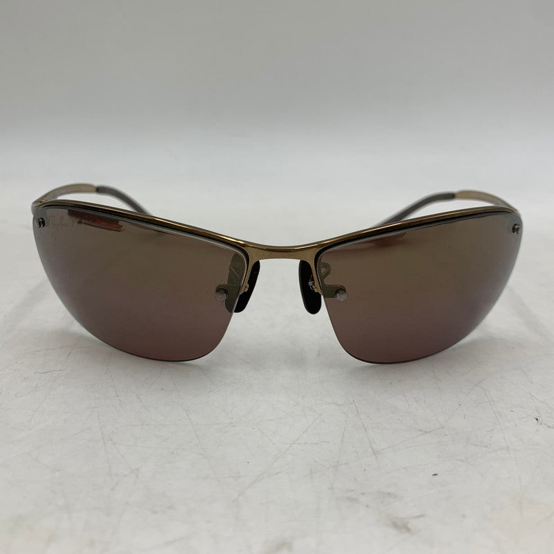【中古品】【メンズ】 RAYBAN レイバン RB3542 SUNGLASSES サングラス 203-260606-ya-03-izu サイズ：63口15-125 カラー：ブラウン系 万代Net店
