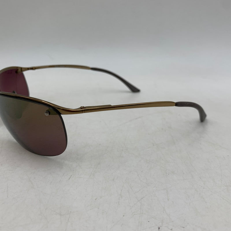 【中古品】【メンズ】 RAYBAN レイバン RB3542 SUNGLASSES サングラス 203-260606-ya-03-izu サイズ：63口15-125 カラー：ブラウン系 万代Net店