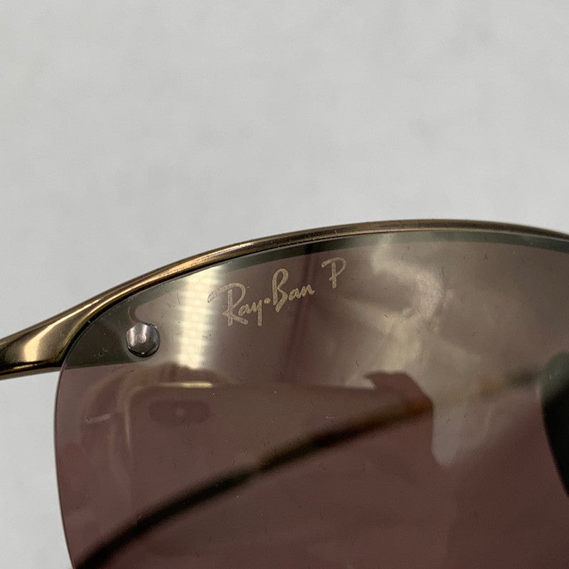 【中古品】【メンズ】 RAYBAN レイバン RB3542 SUNGLASSES サングラス 203-260606-ya-03-izu サイズ：63口15-125 カラー：ブラウン系 万代Net店